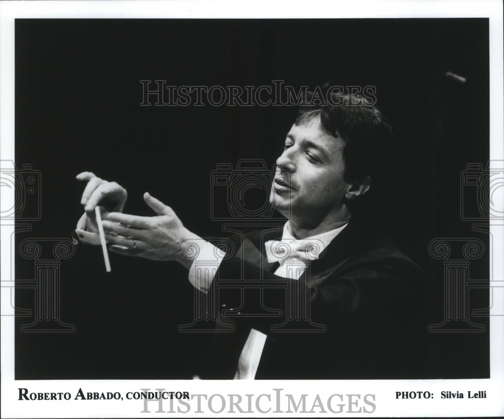 Press Photo Conductor Roberto Abbado - nef62744 - Historic Images