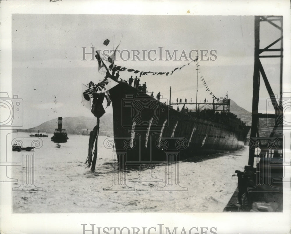 1942 Mikuma ship reported to have sunk  - Historic Images