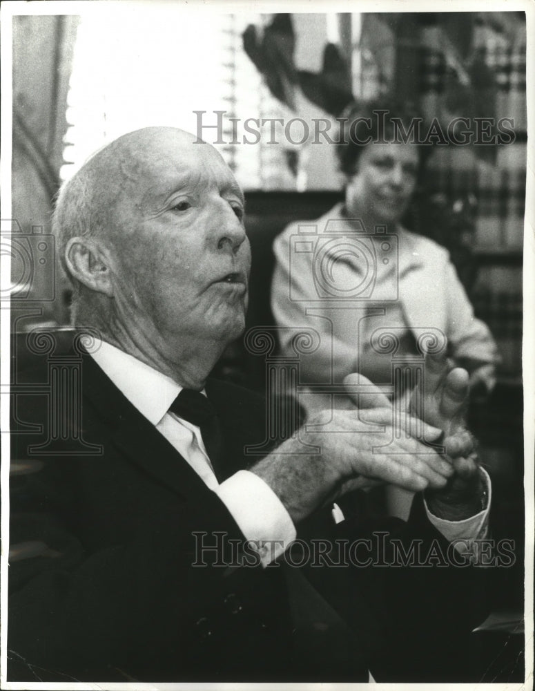 1969 Press Photo Justice Hugo Black Celebrates 83rd Birthday - nef63031-Historic Images