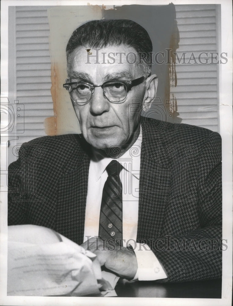 1962 Press Photo AL DeMaioribus Chairman at Republican Committee Meeting-Historic Images