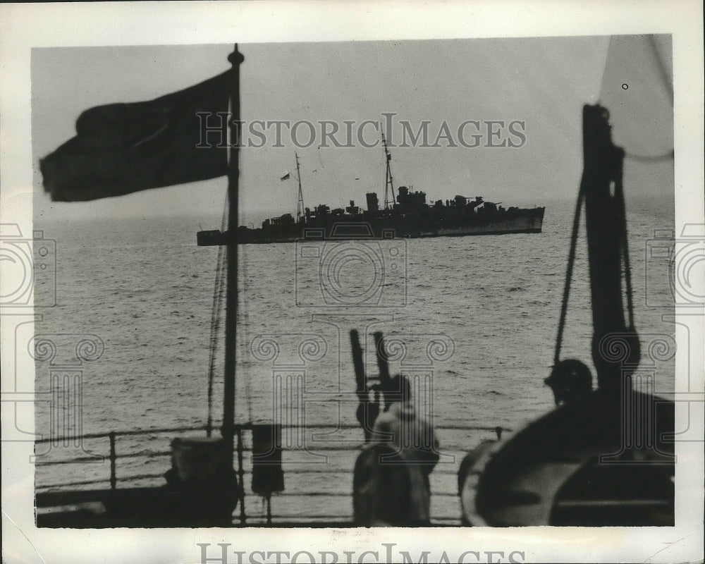 1939 Press Photo British Convoy System Operates - nef63690-Historic Images