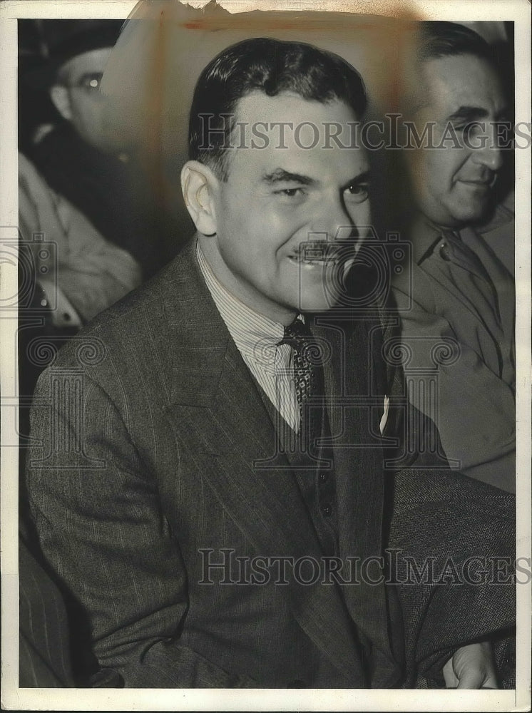 1941 District Atty. Thomas E.Dewey during a press conference - Historic Images