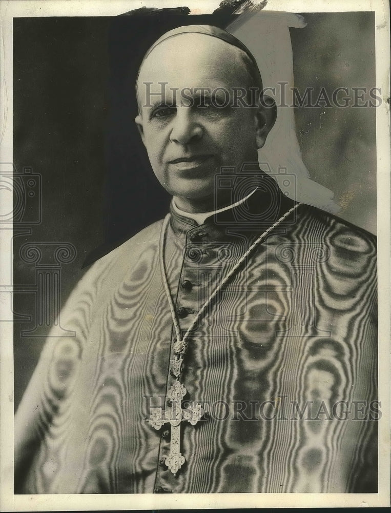 1939 Press Photo Massimo Cardinal Massimi Called Upon by 17 Members of College - Historic Images