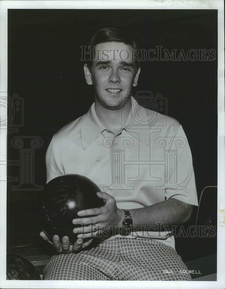 1975 Professional Bowler Paul Colwell at PBA Denver Open  - Historic Images