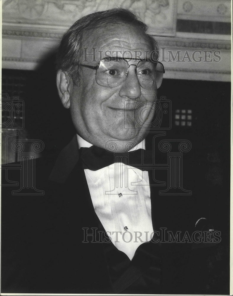 1986 Press Photo Lee Iacocca at Japan Society Dinner, Waldorf Astoria, New York-Historic Images