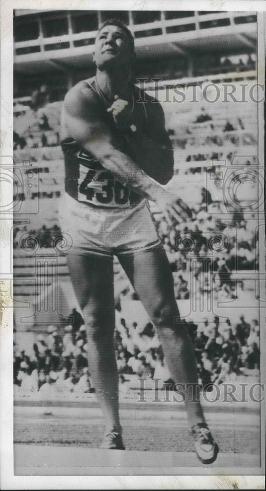 1960 Shot Putter Parry O'Brien  - Historic Images