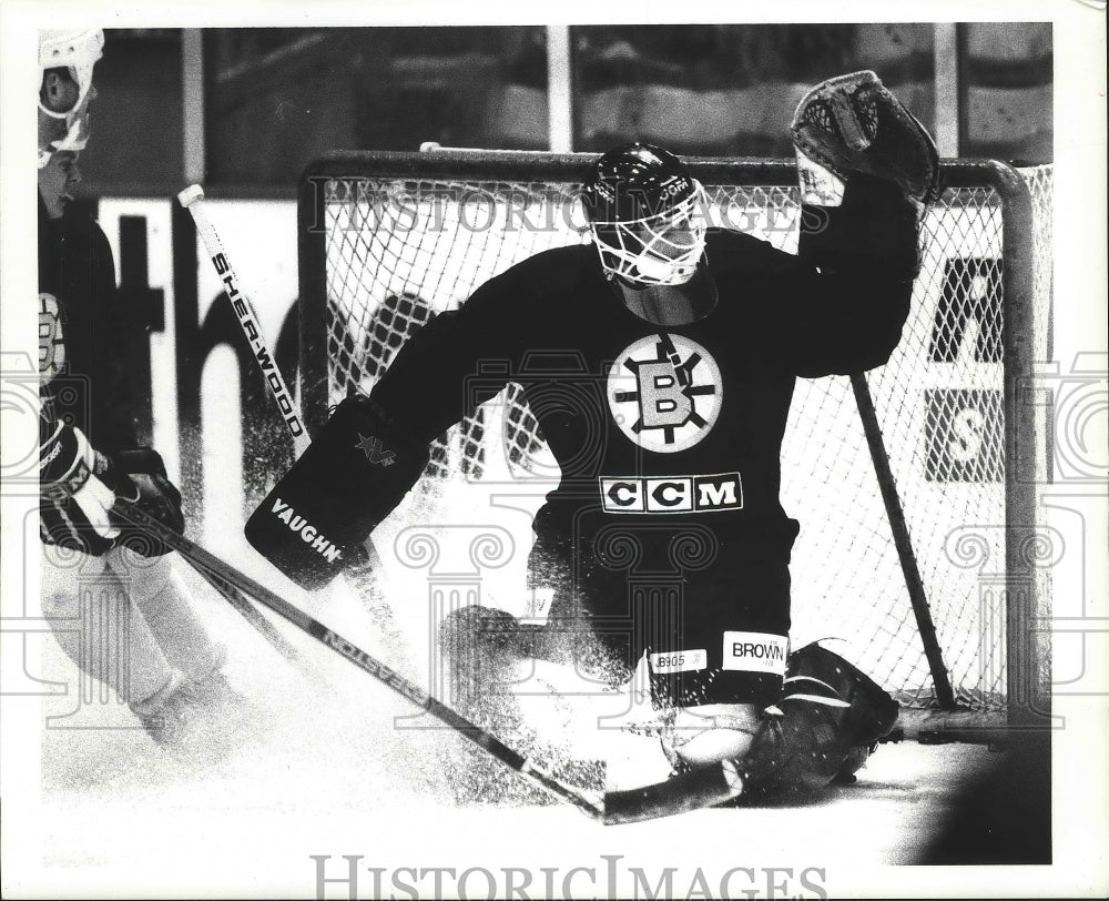 1994 Hockey Goalie Vincent Riendeau - Historic Images
