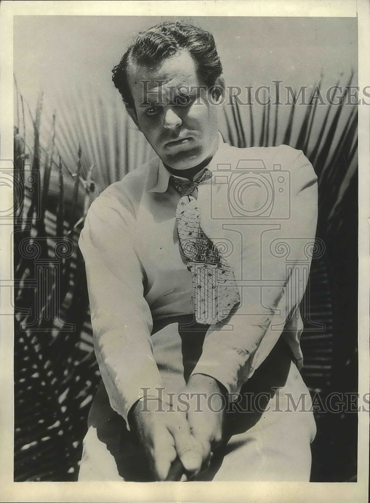 1936 Press Photo Golfer Ralph Guldahl for Miami Biltmore Open Tournament - Historic Images