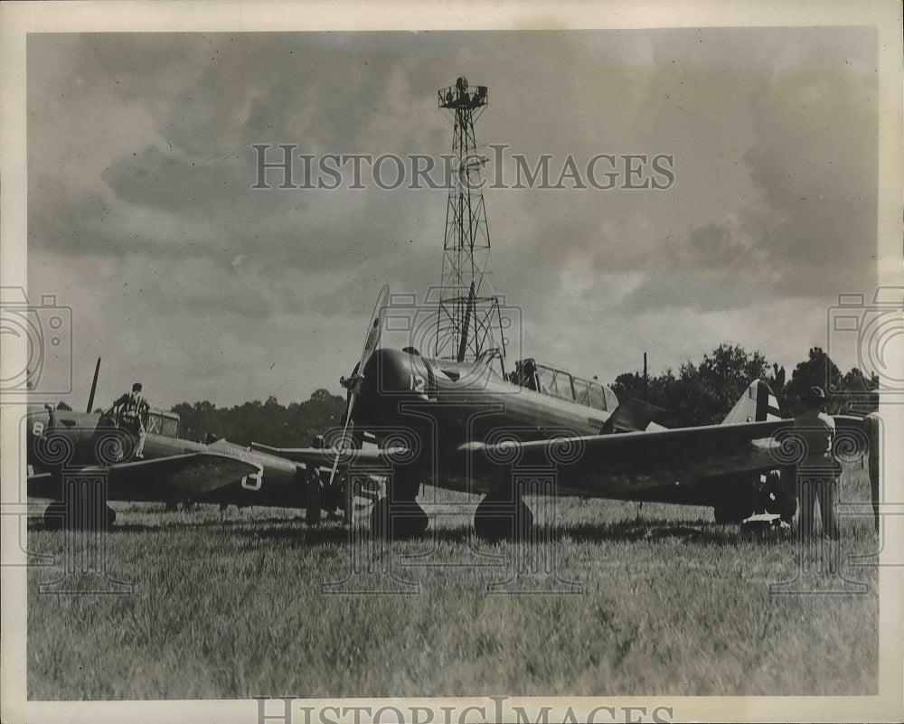 1938 24,000 men are employed in a large scale maneuver in the South-Historic Images