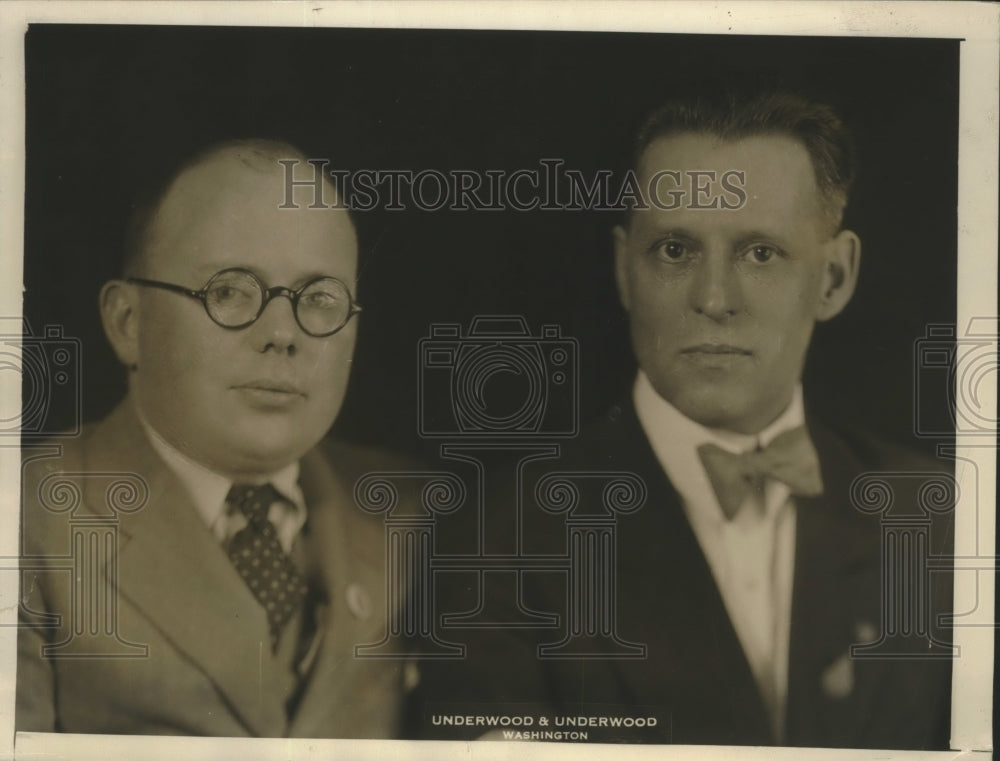 1927 Press Photo W.P. Yant Govt Research Specialist Working on Ways &amp; Means - Historic Images