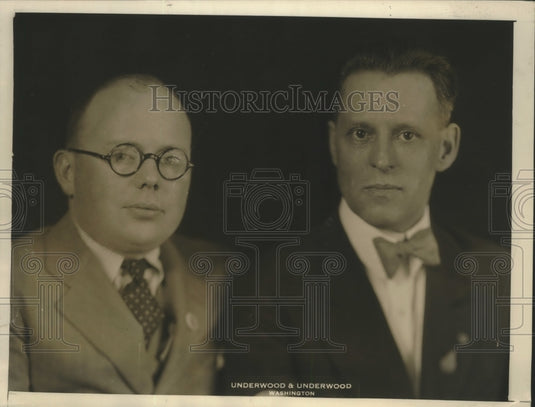 1927 Press Photo W.P. Yant Govt Research Specialist Working on Ways & Means - Historic Images