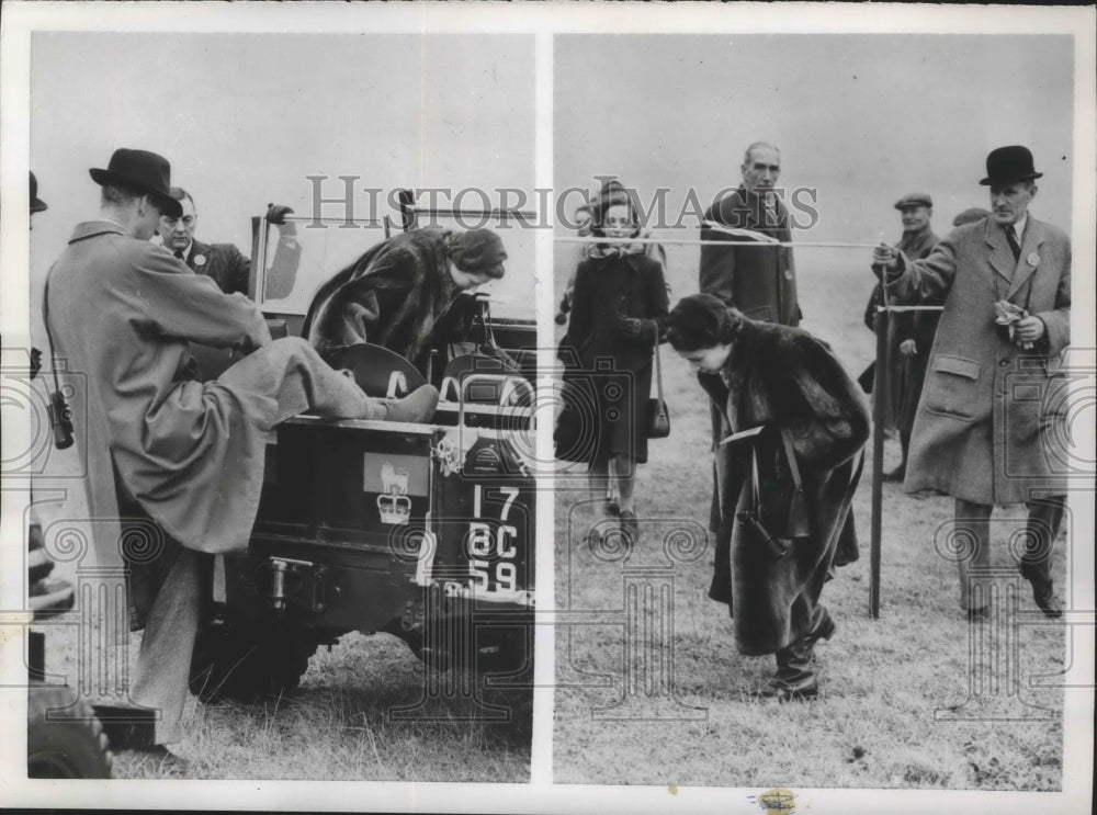 1953 Press Photo Queen Elizabeth and Duke of Edinburgh - nef66088-Historic Images