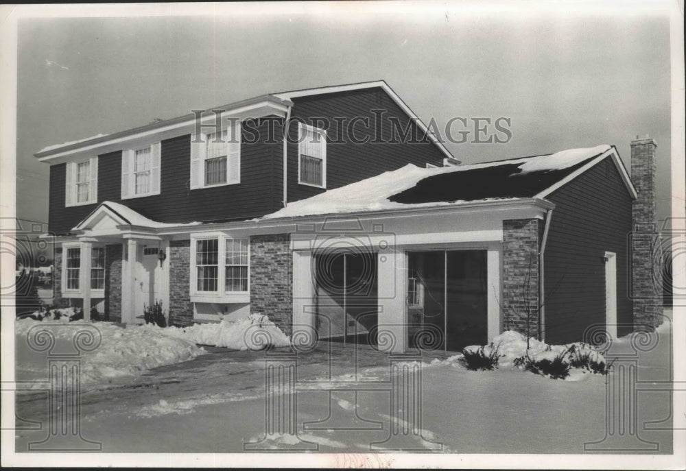 1966 Press Photo House in Bercksville - nef67809-Historic Images