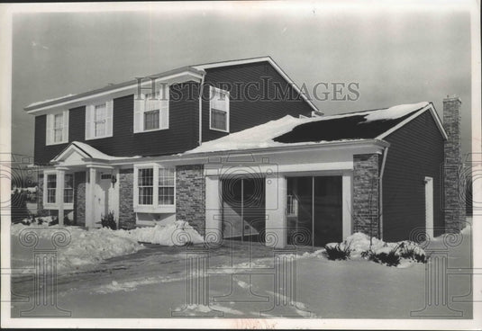 1966 Press Photo House in Bercksville - nef67809-Historic Images