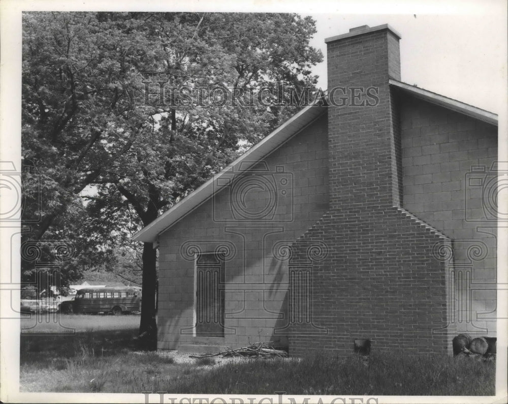 Press Photo Baptist Camp Chapel on Kelly&#39;s Island - nef67812-Historic Images