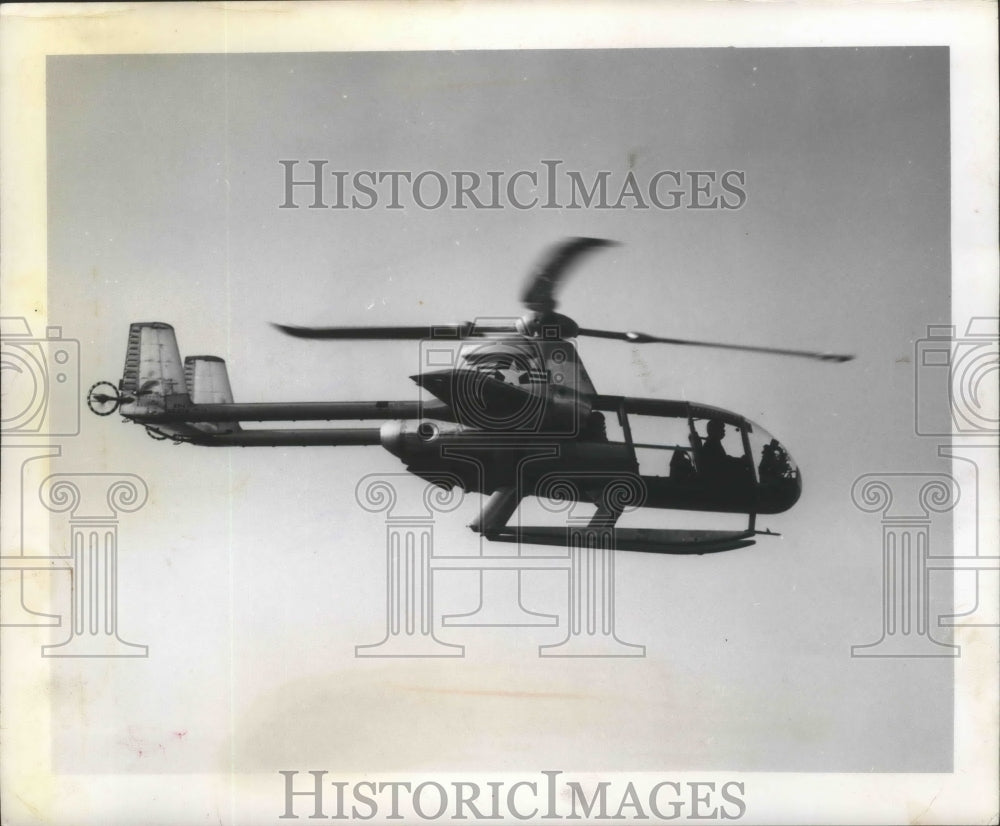 1957 Press Photo McDonnell XV-I World's first Successful Convertiplane - Historic Images