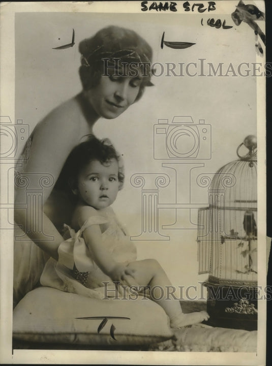 1926 Press Photo Comtesse Pecci Blunt, Grandniece of the Late Pope Leo XIII-Historic Images