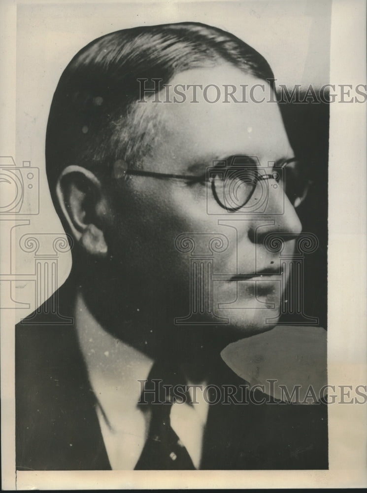 1941 Wilfred Sykes former asst to Inland Steel president - Historic Images