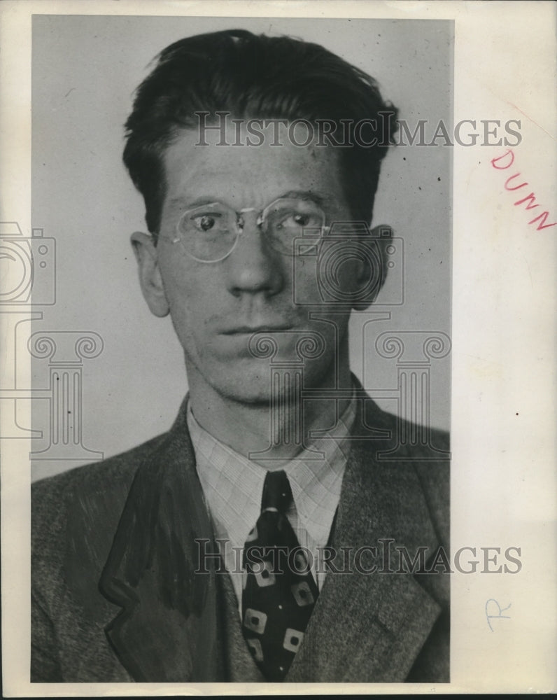 1944 Press Photo Ex-Con Robert Haine Hemming of Columbus - nef70594-Historic Images