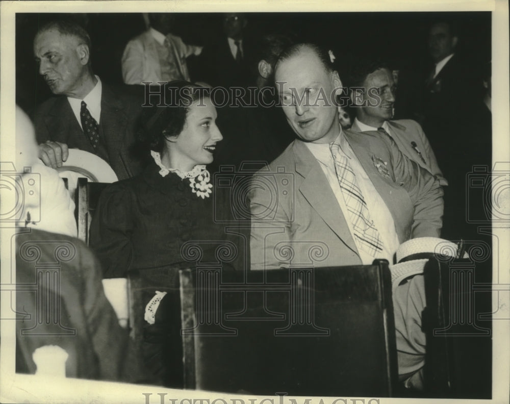 1936 Peggy Landon daughter of Gov Alf Landon of Kansas - Historic Images