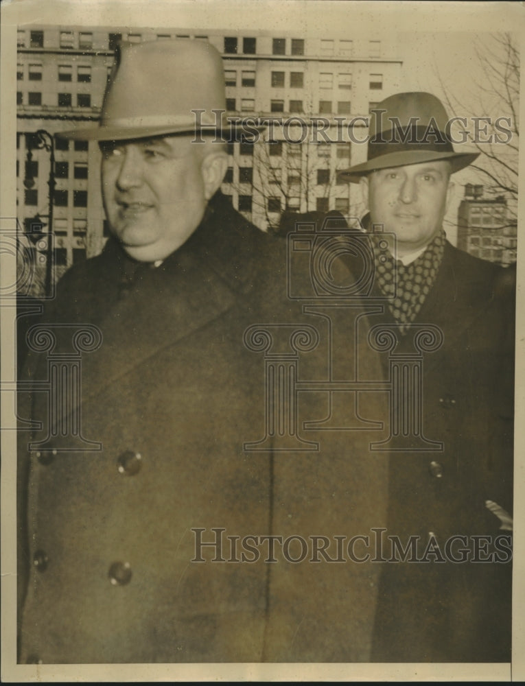 1939 Leonard Hobert , Herman Nathan-new jurors in James Hines trial - Historic Images