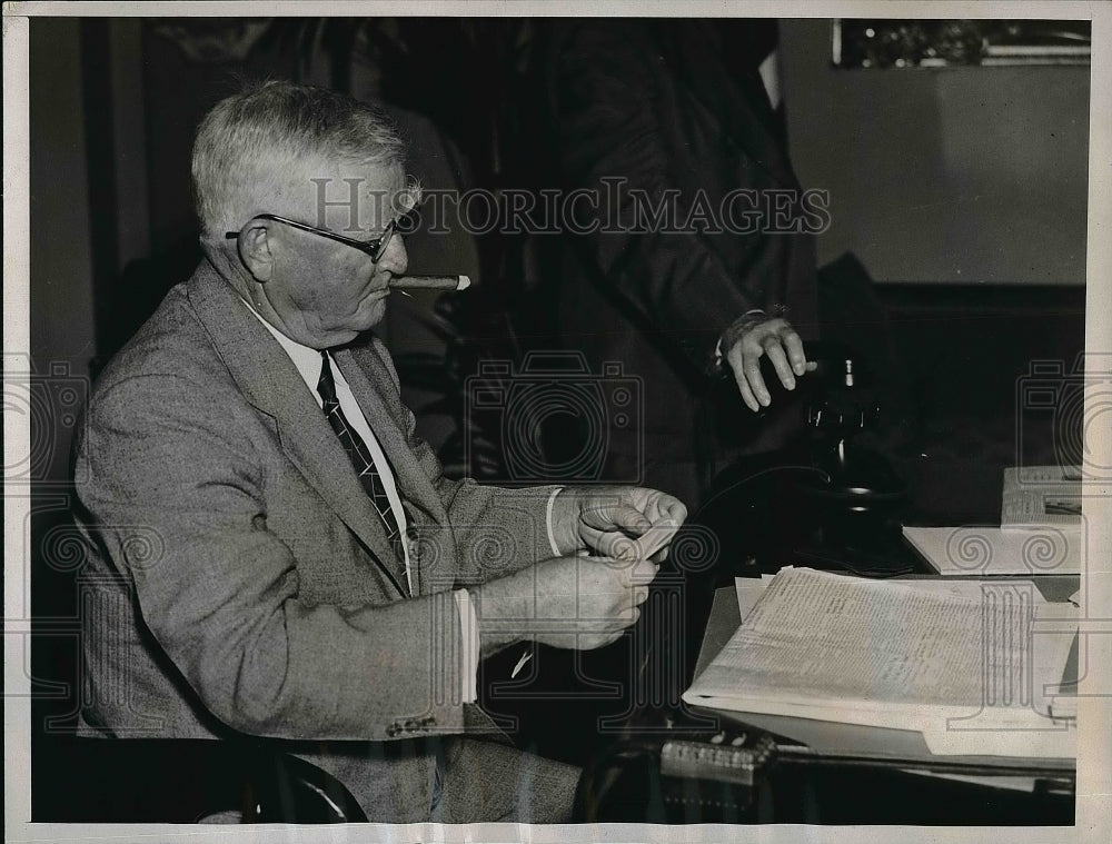1937 Vice President John Nance Garner in D.C. - Historic Images