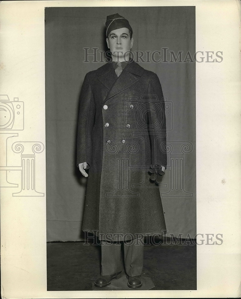 1943 US Army wool Garrison uniform modeled - Historic Images