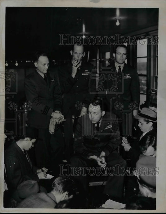 1946 Press Photo Crew of the Truculent Turtle of Columbus Ohio. - nem07920 - Historic Images