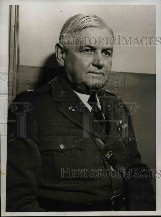 1932 Press Photo Brig. Gen. Samuel McRoberts, US Army - nem10537-Historic Images
