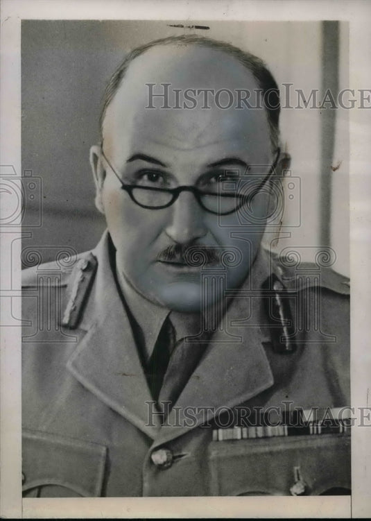 1940 British Lt Gen Sir Henry Maitland Wilson in Cairo, Egypt - Historic Images