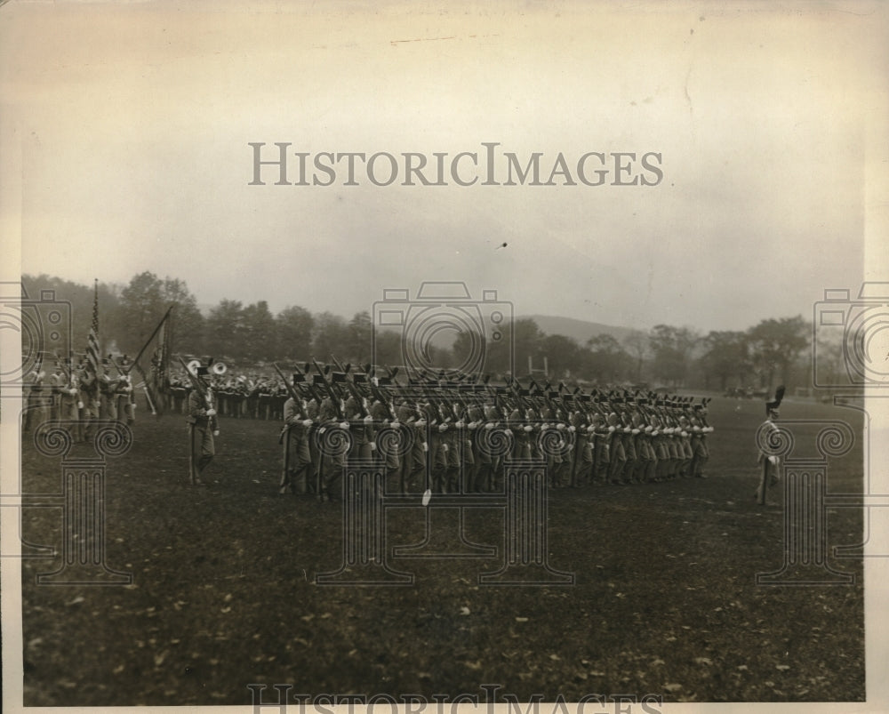 1926 Rumania Royalty review West Point U.S. Military Cadets. - Historic Images