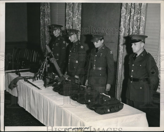 1938 U.S. Army newest Tanks shown by Natl. Guardsmen. - Historic Images