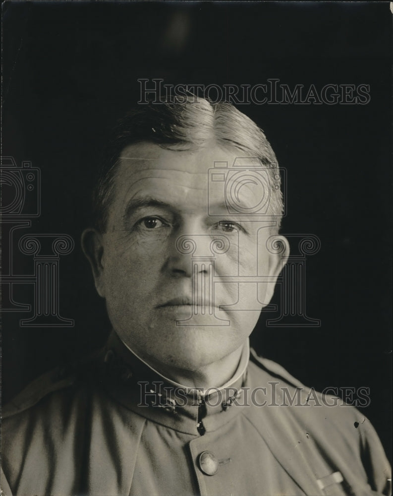 1919 Press Photo Major Frederick M Crossett-Historic Images