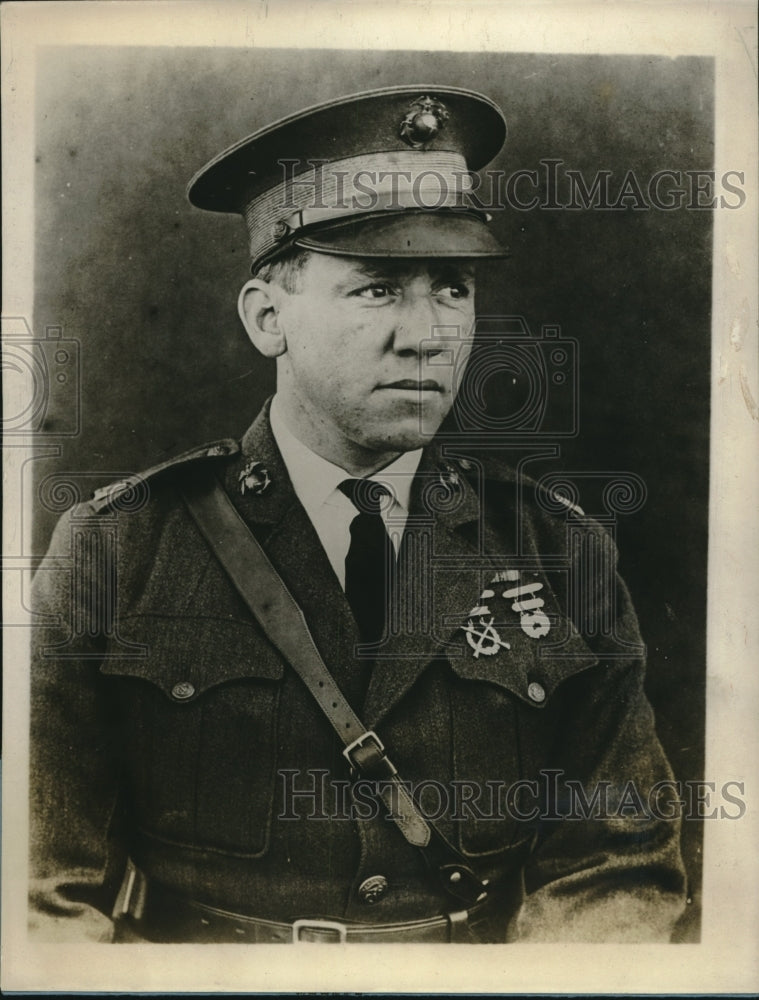 1928 Press Photo Capt. William C.Byrd, Killed when pane stuck by Flying buzzard.-Historic Images