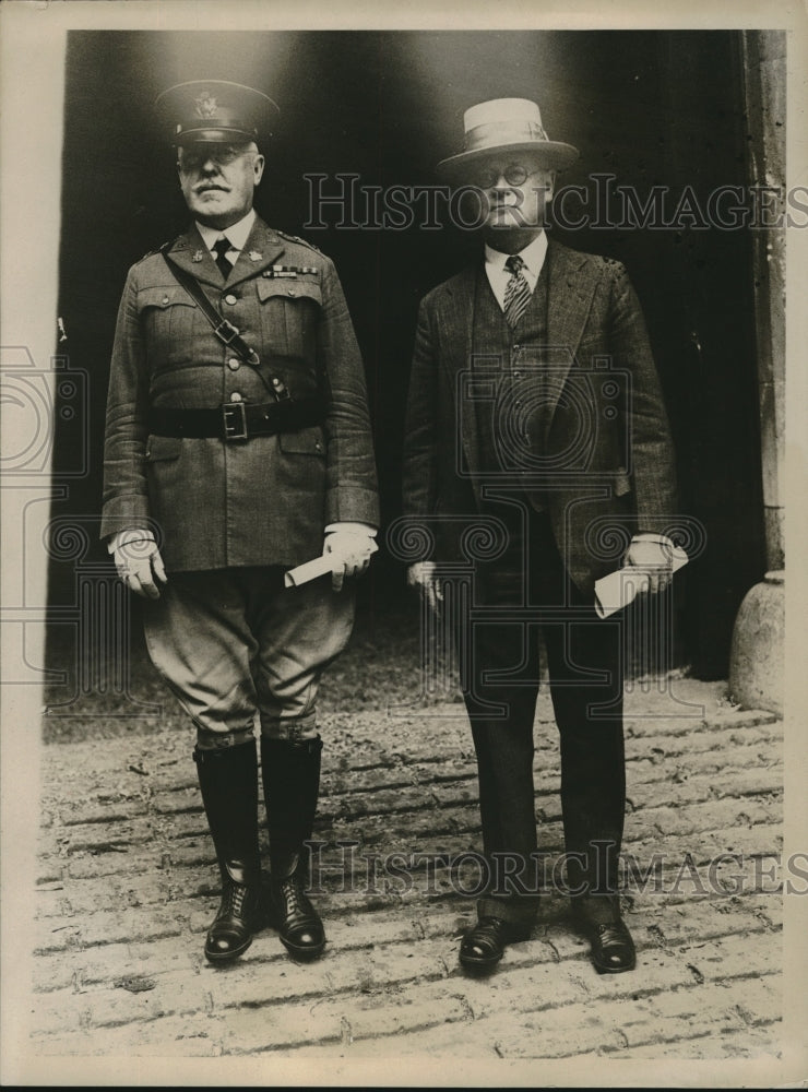 1929 West Point, NY Gen Wm R Smith & brother DR G Smith of Wash Univ - Historic Images