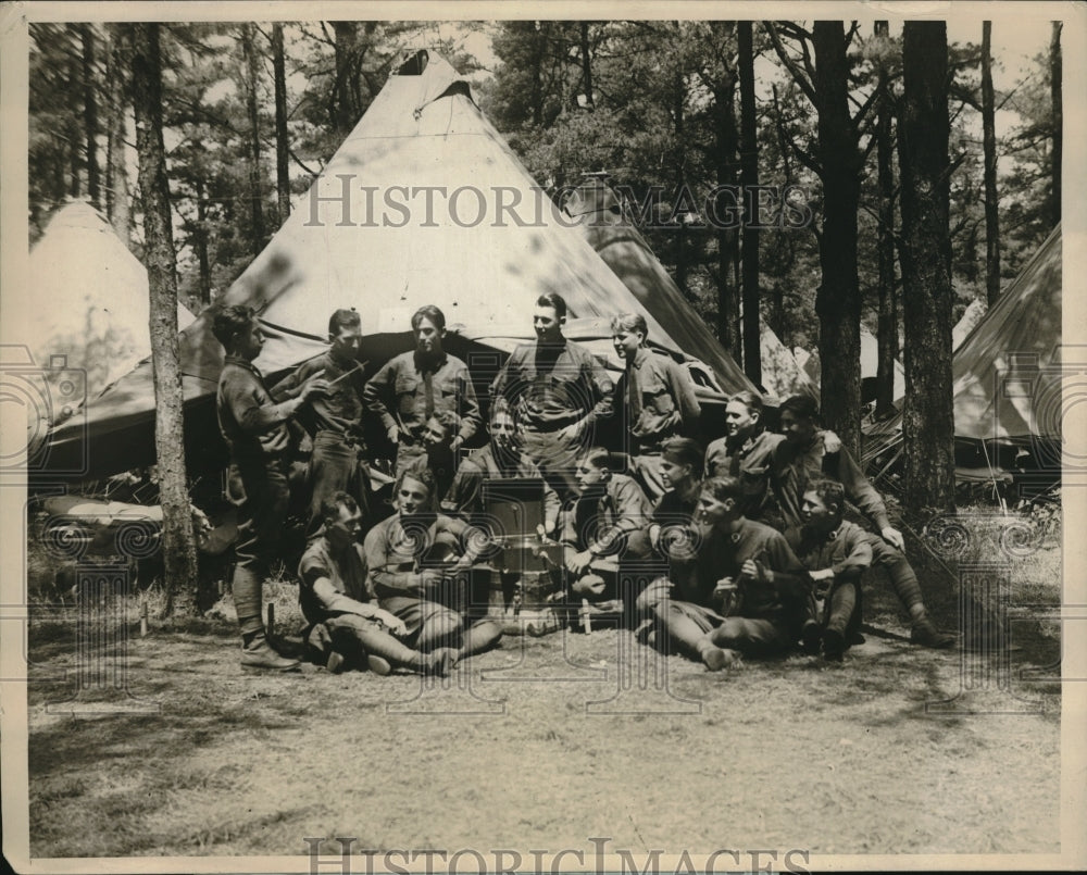 1926 E Company at Military training camp at Plattsburgh, NY Pvt GH B - Historic Images