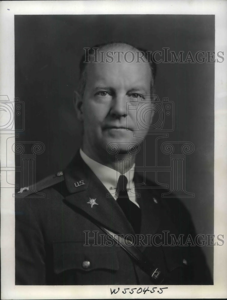 1940 D.C. Brig Gen Sherman Miles, Asst chief of staff, intell div - Historic Images