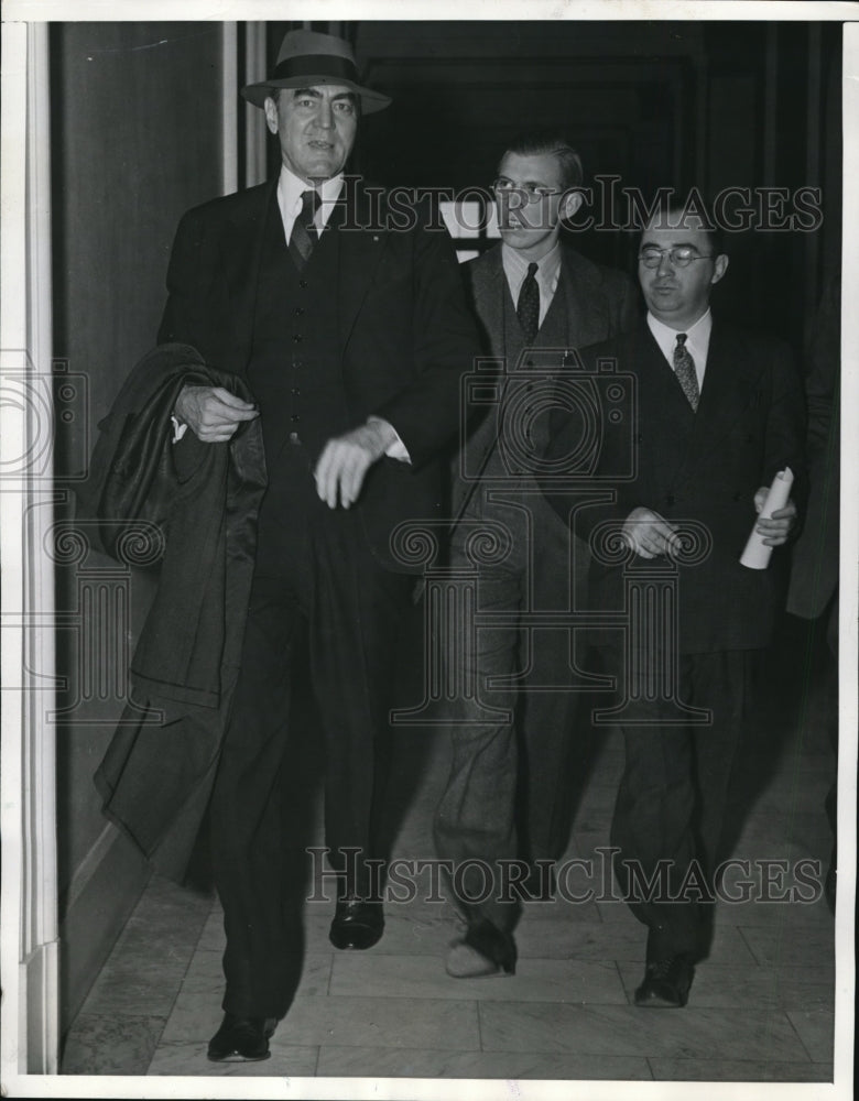 1941 Press Photo House Judiciary Committee of NY leaves a meeting in DC - Historic Images