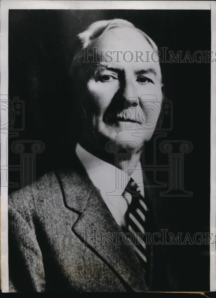 1934 Press Photo Stoll Refining Company president wife has been kidnapped - Historic Images