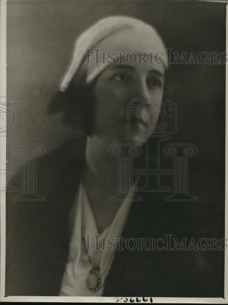 1933 Press Photo Oklahoma City Okla wife of kidnap victim at court case - Historic Images