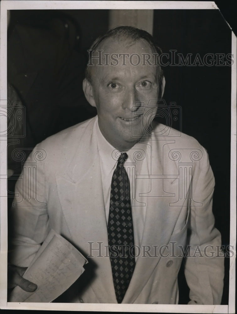 1937 Press Photo Sen Hugo L. Black Named Associate Justice of Supreme Court-Historic Images