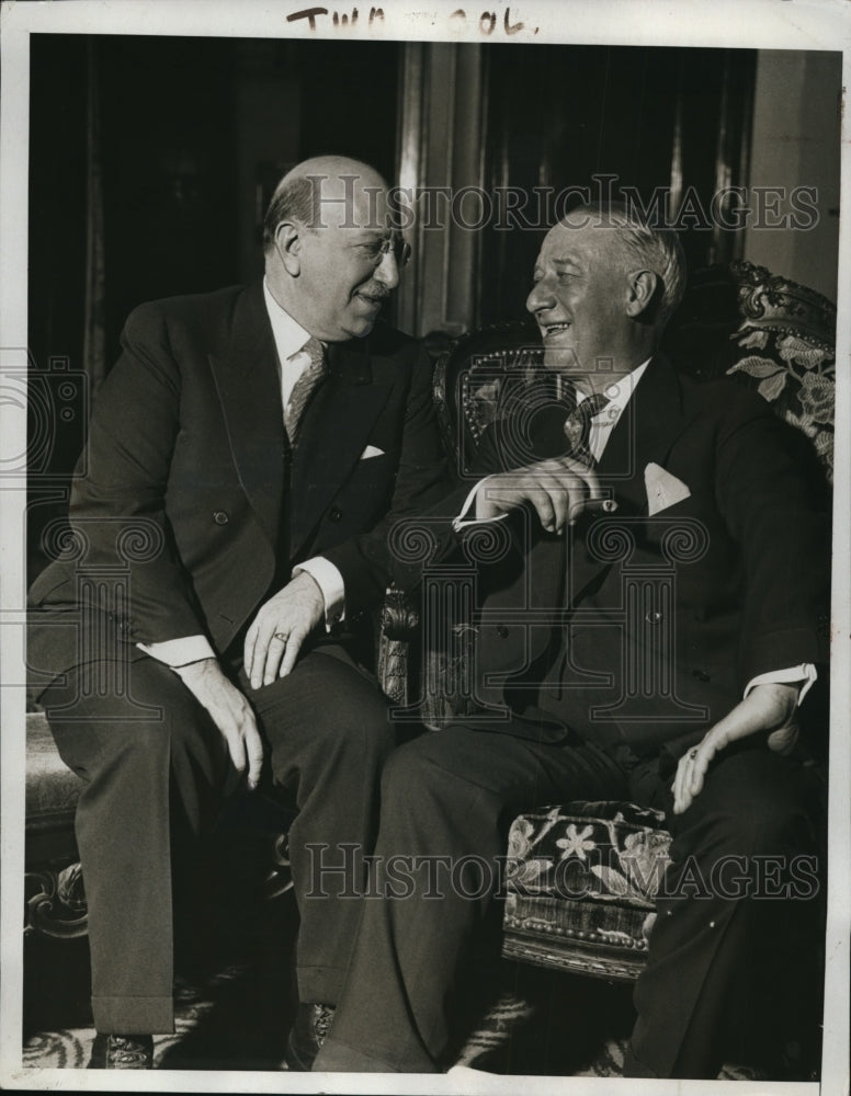 1933 Press Photo Former Governor Alfred E Smith Comes to Chicago for World Fair-Historic Images