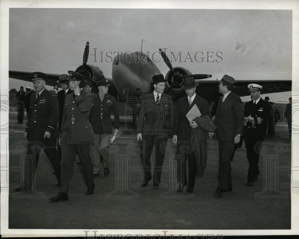 1942 Press Photo US delegates to the United Nations Air Training Conference-Historic Images