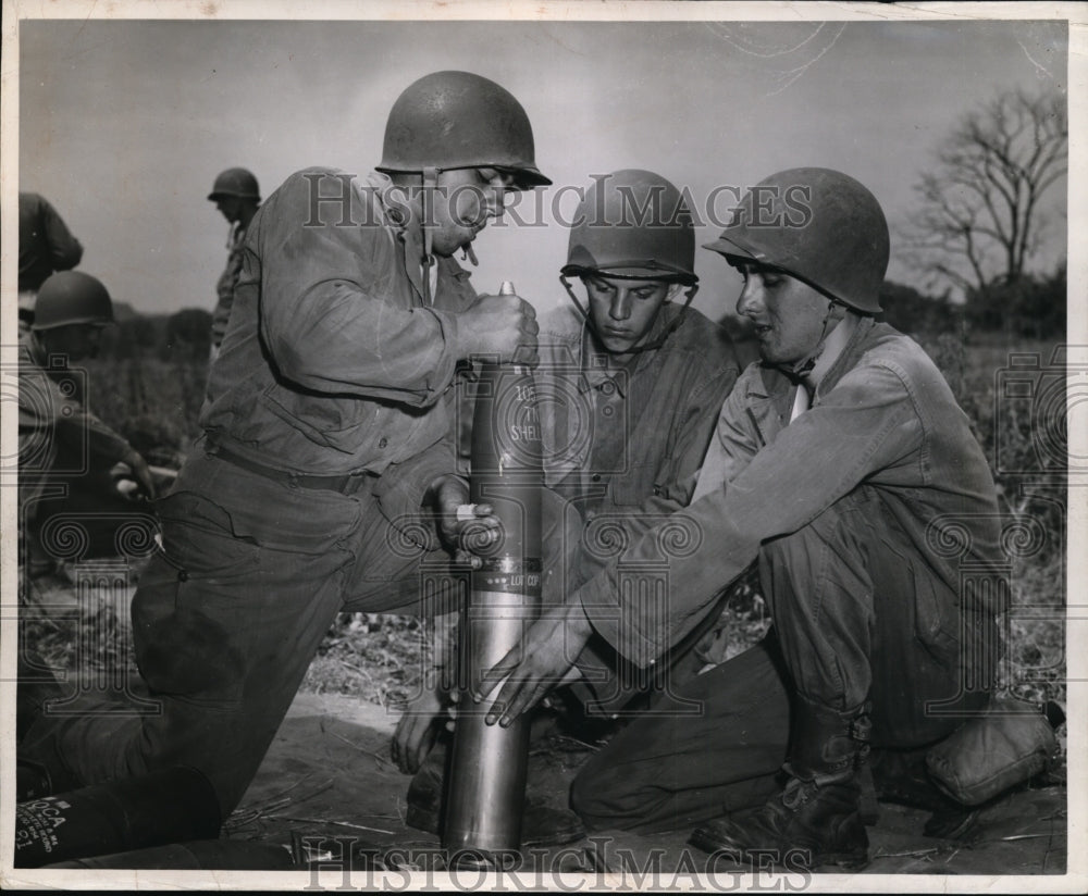 1949 Press Photo US Army Soldiers from Ohio - Historic Images