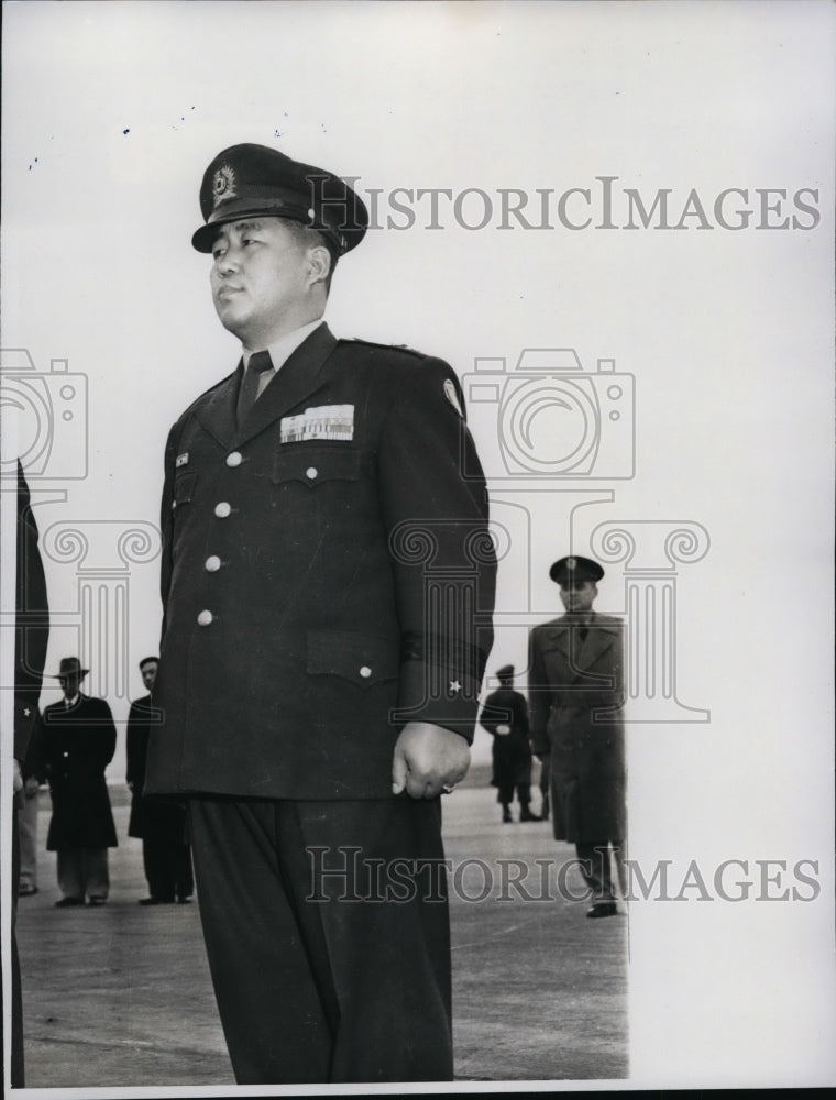 1961 Press Photo Lt Gen Chang De Yung of Korea - nem37015-Historic Images