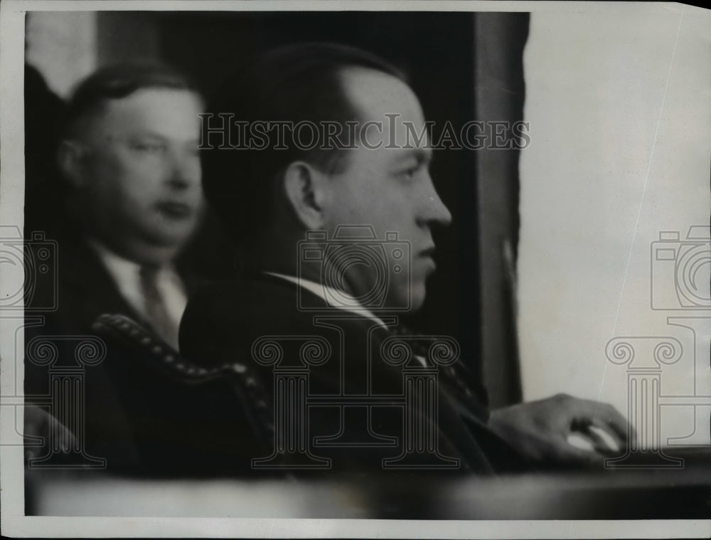 1934 Press Photo Isaac Costner member of gang who kidnapped Jack Factor - Historic Images