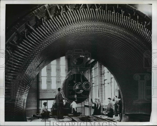 1941 Press Photo Wright Field Wind Tunnel - nem39598-Historic Images