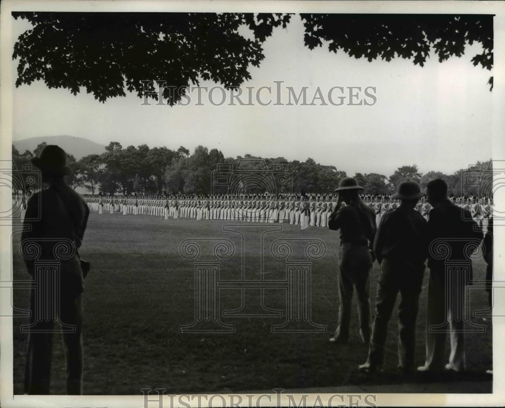 1939 Press Photo United States Military Academy Holds Graduation Parade-Historic Images