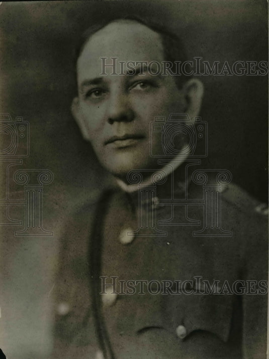 1924 Press Photo Capt F.F. Valant to Appear in Daugherty Investigating Committee - Historic Images