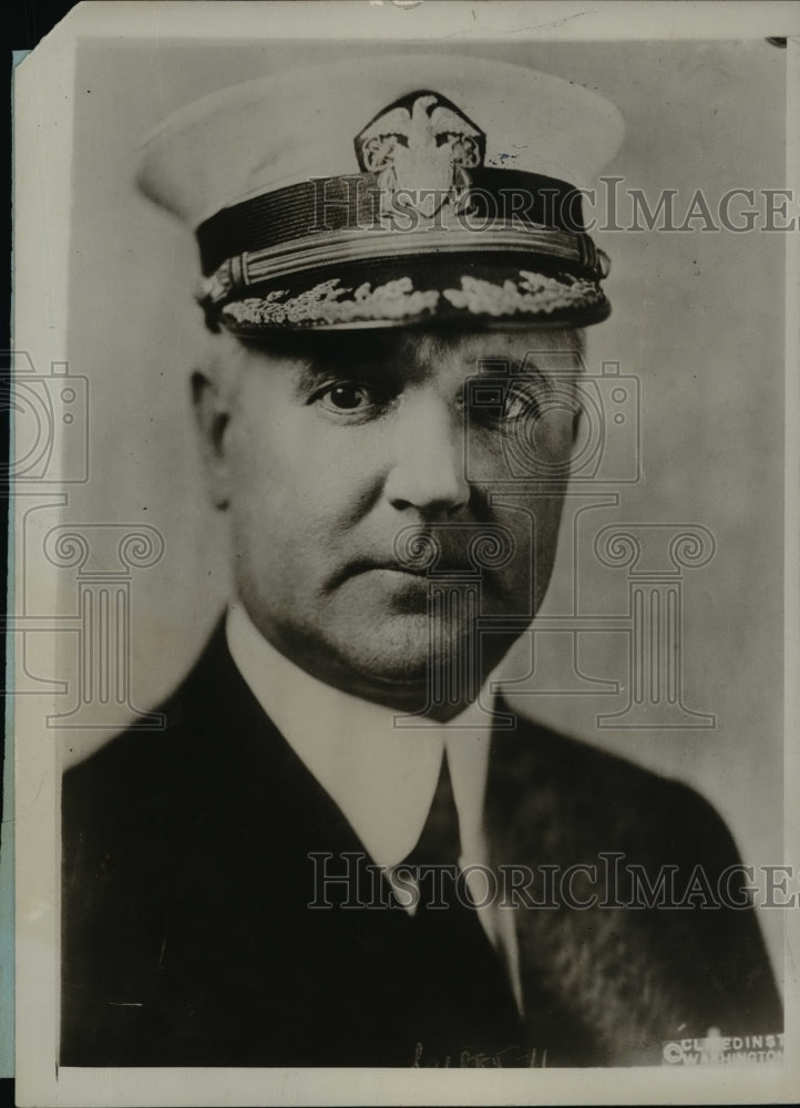 1929 Press Photo Rear Admiral David F Sellers Judge Advocate Gen US Navy-Historic Images